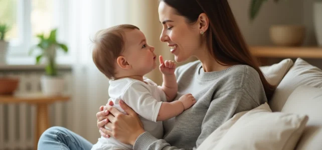 Les raisons surprenantes pour lesquelles les bébés touchent le visage de leur maman Les raisons surprenantes pour lesquelles les bébés touchent le visage de leur maman